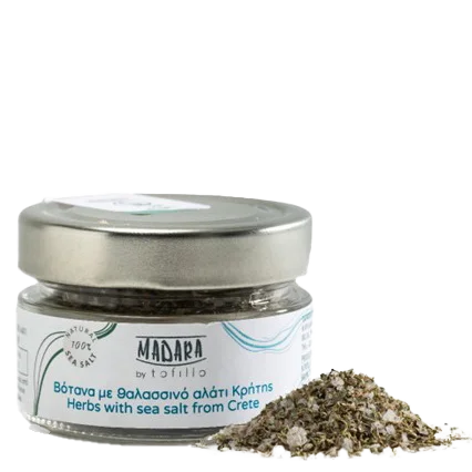 Ανθός αλατιού με Κρητικά βότανα, "ToFillo" , 70gr
