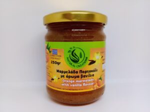 Χειροποίητη Μαρμελάδα Πορτοκάλι με Άρωμα Βανίλιας - Natural Creations