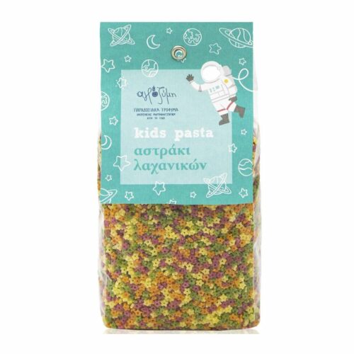 Αστεράκι Λαχανικών Kids Pasta 500g - Αγροζύμη - Graecia Terra